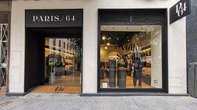 Nueva tienda de PARIS 64 en Sevilla asesorado por Apiburgos